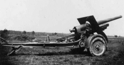 Polish 120mm wz.1878/09/31 gun