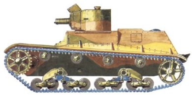 7TP light tank - twin-turreted