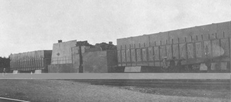 The second Russian armoured train built in Poland, 1914 