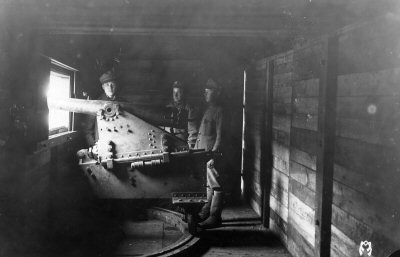 Armoured train 'Śmiały' in 1918/19.