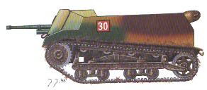 Polish tank destroyer TKS-D