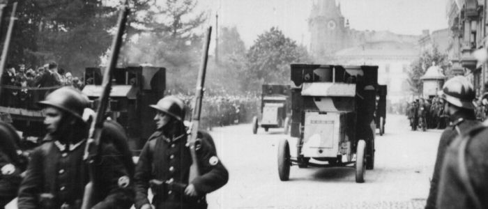 Polish parade in 1925