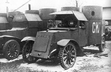 Austin armoured cars 1st series.