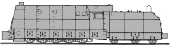 Armoured locomotive Tw1 (Br 57) - click to enlarge