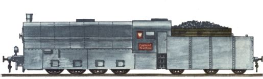 A series G8  locomotive of 'Zygmunt Powstaniec' train