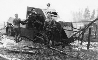Russian armoured car Jeffery