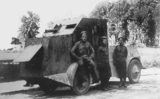 Russian armoured car Jeffery-Poplavko