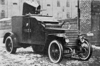 Polish Peugeot armoured car