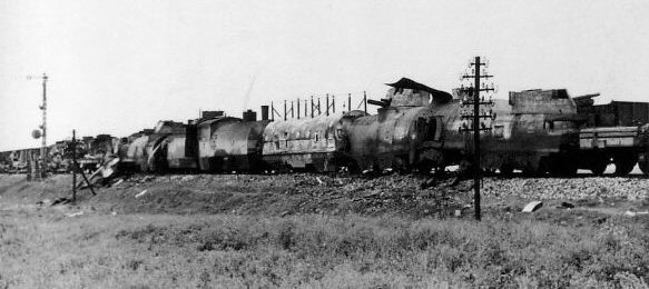 Polish armoured train Nr.12 - general view