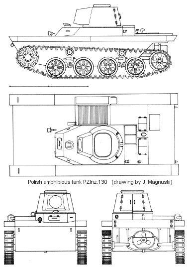Polish PZInż.130 tank