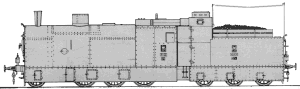 Ti3 armoured locomotive.