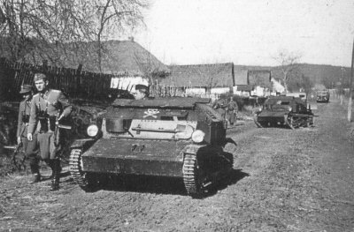 TK-3 tankette in Croatian service