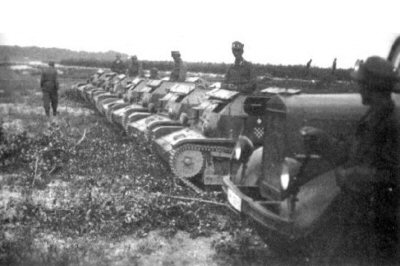 TK-3 tankette in Croatian service