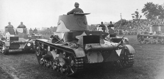 Polish Vickers Mk. E tanks, 1934