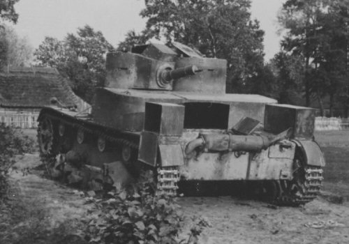 Polish Vickers Mark E tank, 1939 