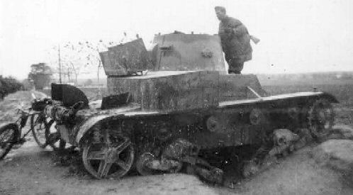 Polish Vickers Mark E tank