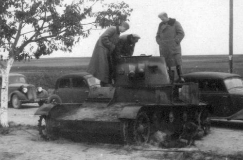 Polish Vickers Mark E tank, 1939 