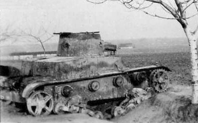 Polish Vickers Mark E tank