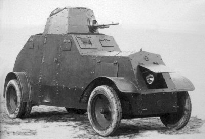 Modified wz. 29 armoured car prototype