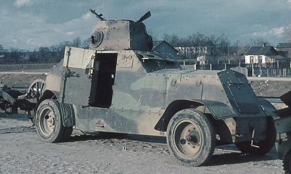 Colour 1939 photo of the wz.29 car [Hugo Jaeger]