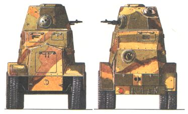 Wz.29 car - front and rear view [Adam Jońca]